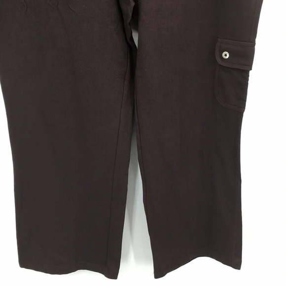 V Sport By Venezia Lane Bryant Unwind Brown Knit Sweat Pants Womens 18/20 Cotton - Picture 3 of 16
